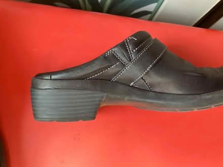 Photo of free Clarks, sz 8 mules all leather (south sunnyvale) #3