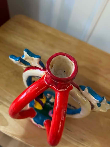 Photo of free Colorful Mexican candleholder (Downtown Martinez) #3