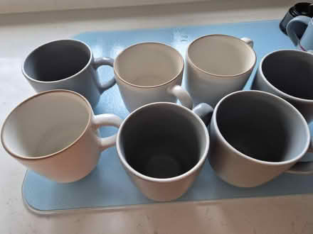 Photo of free Grey and white mason & cash mugs (Southbourne) #2