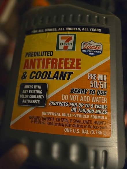 Photo of free Anti-Freeze (Friendship Heights) #1