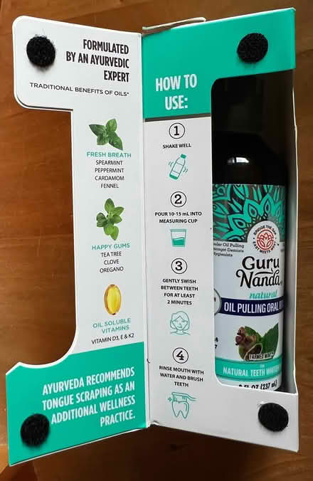 Photo of free Oil Pulling Kit (Wedgwood) #2