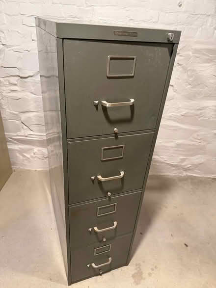 Photo of free Steel Four Drawer File Cabinet (Cambridgeport) #1