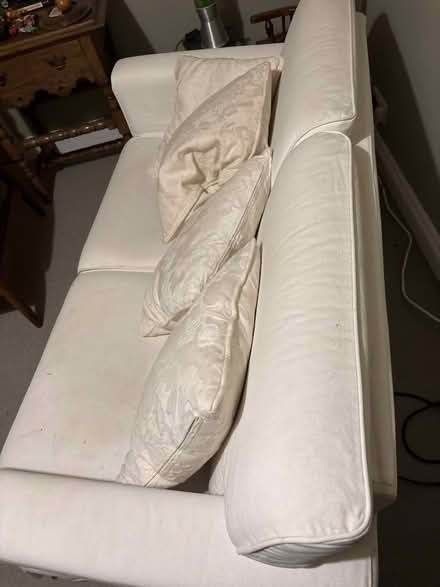 Photo of free IKEA Sandby 2 seater sofa (Groombridge Kent TN3) #3
