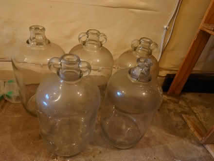 Photo of free 5 demijohns (Ashbourne centre DE6) #1
