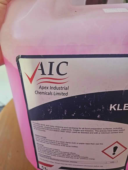Photo of free 5l bottle industrial cleaner (Broomhouss EH11) #1