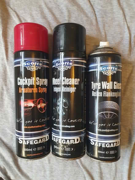 Photo of free Car Cleaner Sprays (RG23 Winklebury) #1
