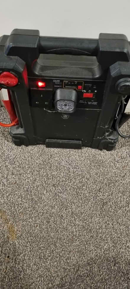 Photo of free Old Battery Booster With Tyre Pump (ME10) #2
