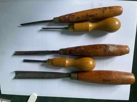 Photo of free Wood chisels, carving (KT1 off Villiers Road) #1