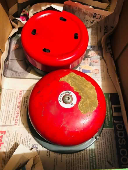Photo of free 2x burglar/fire alarm ringers (By Oakleigh Park station EN4) #1