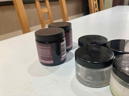 Photo of free Empty glass cosmetics jars (Loughton IG10) #2