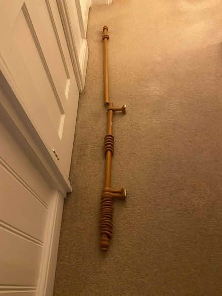 Photo of free Wooden curtain pole (Garden City OX5) #1