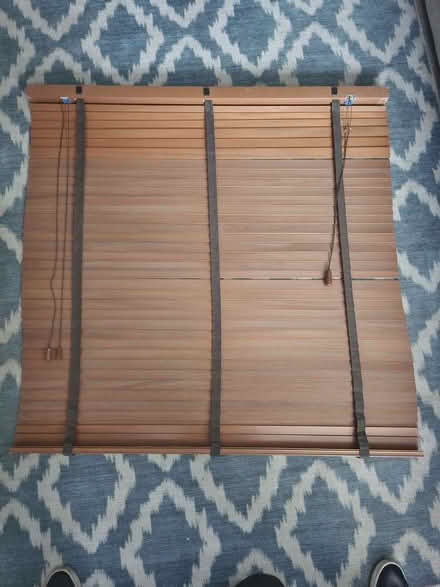 Photo of free Brown wood venetian blind (Middleton MK10) #1