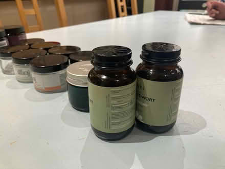Photo of free Empty glass cosmetics jars (Loughton IG10) #4
