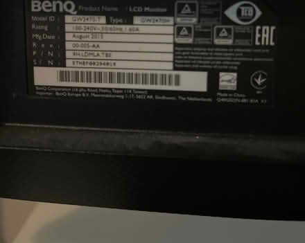 Photo of free Benq monitor (Bear Flat) #2