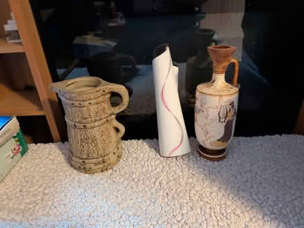 Photo of free Vases x 2 and Pottery Jug (BR1 bickley) #1