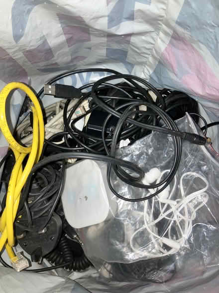 Photo of free Assorted cables, phone chargers,adapters etc. (Luston HR6) #1