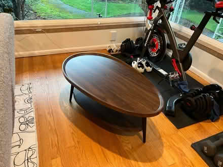Photo of free Oval coffee table (Carkeek) #1