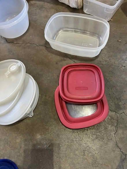 Photo of free various plastic lids--more (Prospect and DeAnza) #2