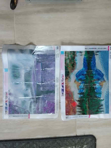 Photo of free 2 diamond art kits, partially used (Ponsanooth TR3) #1