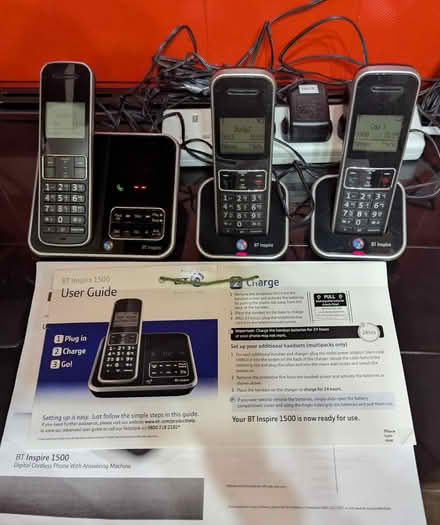 Photo of free DECT ansaphone trio (Malvern Link Top WR14) #1