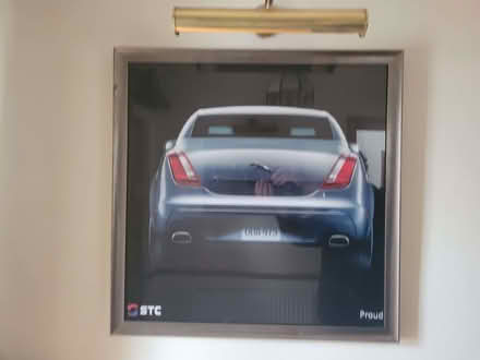 Photo of free Two Framed Pictures of Jaguar Cars (Haslucks Green B90) #1