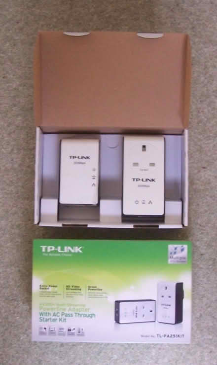 Photo of free TP-Link Powerline Adapters (OX14 Long Wittenham) #1