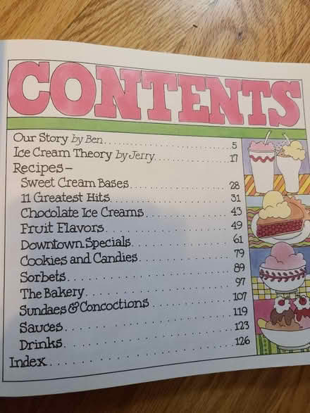 Photo of free ice cream recpie book (Point richmond) #3
