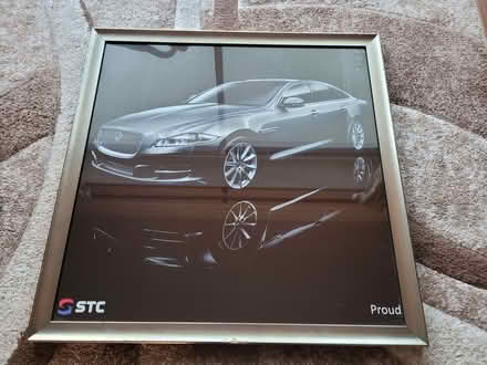 Photo of free Two Framed Pictures of Jaguar Cars (Haslucks Green B90) #4