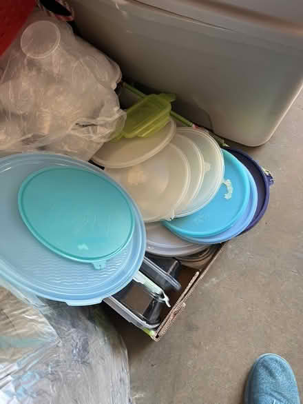Photo of free various plastic lids (Prospect and DeAnza) #2