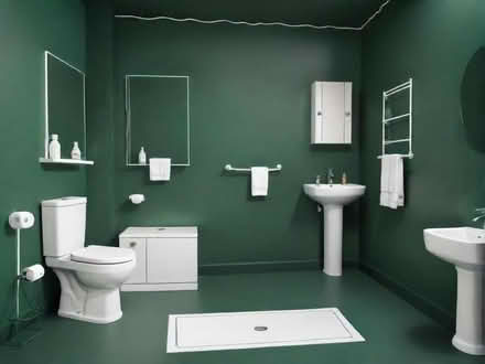 Photo of White Bathroom Suite (Penrith CA11) #1
