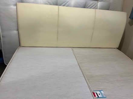 Photo of free Double Divan Bed Base & Headboard (Titchfield Common PO14) #1
