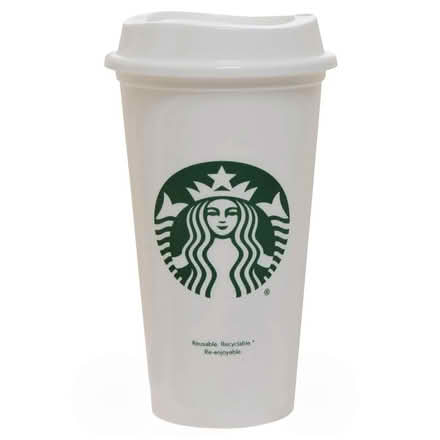 Photo of Starbucks reusable plastic cup (Clerkenwell EC1R) #1