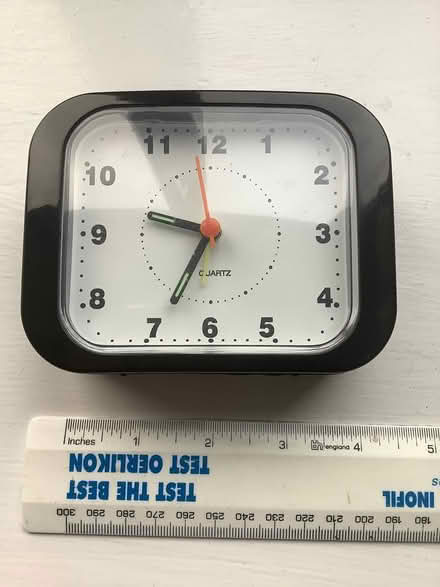 Photo of free Battery alarm clock (Middleton on Sea PO226) #1