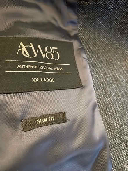 Photo of free Grey/black gentleman’s blazer type jacket. (Belper DE56) #1