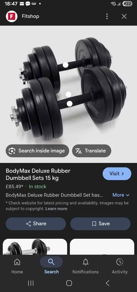 Photo of Weights (TN38) #1