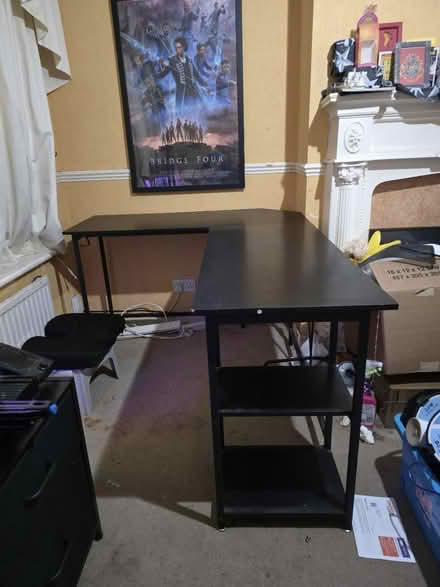 Photo of free Black gaming desk (CH43 prenton) #1