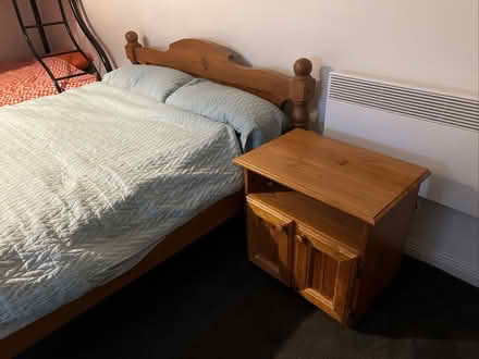 Photo of free Solid pine queen size bed (Tallarook) #1