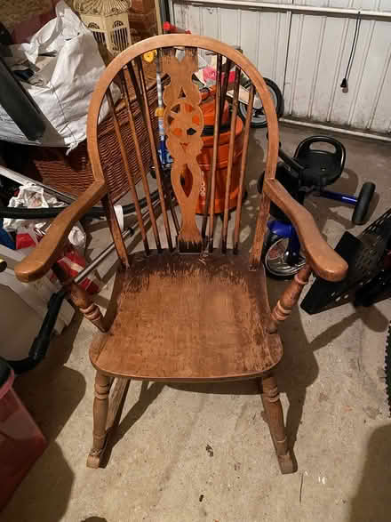Photo of free Wooden rocking chair (Tiptree, Essex CO5) #1