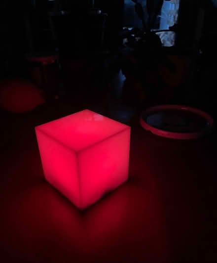 Photo of free Colour changing light cube (Garstang PR3) #2