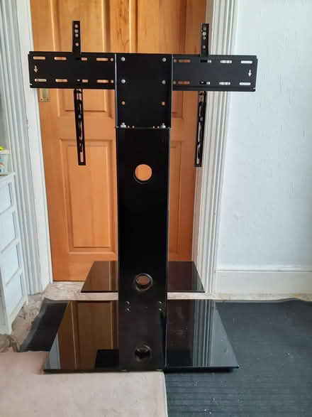 Photo of free Tv floor stand mount with 2 shelves (Southport PR8) #1