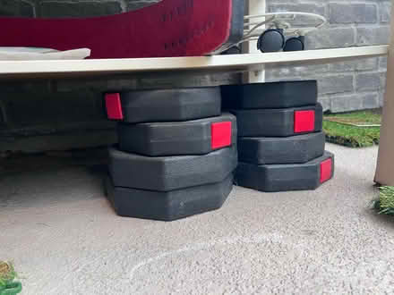 Photo of free portable changable dumbell barbell (near kings academy) #4