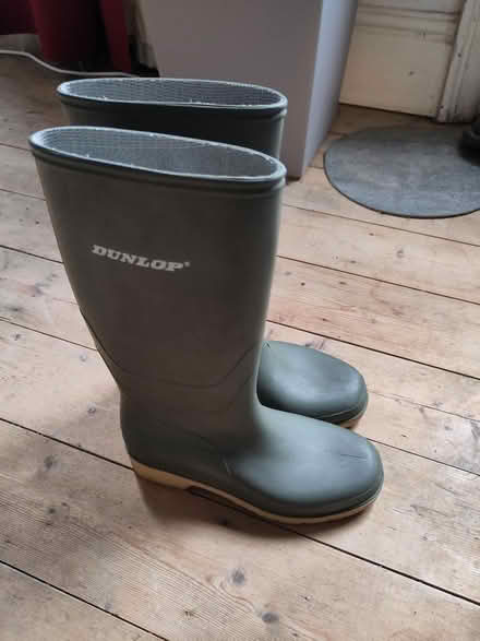 Photo of free Green Dunlop Wellies size 5 - 38 (L1 Liverpool City Centre) #1