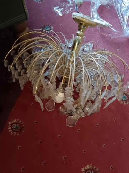 Photo of free Small chandelier light fitting #2 (Bramley, Leeds LS13) #1