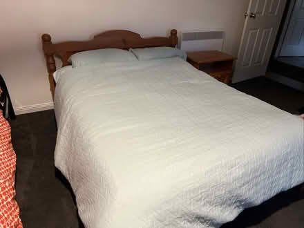 Photo of free Solid pine queen size bed (Tallarook) #2