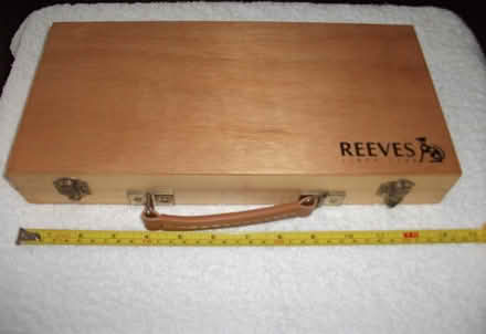 Photo of free Reeves Watercolours + Wooden Box (ME16 - Allington) #1