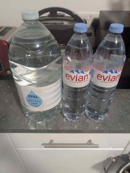 Photo of free 3 unopened bottles of water (Hyde SK14) #1