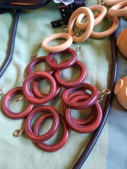 Photo of free Selection of wooden /other curtain rings (Hollingdean BN1) #2