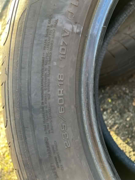 Photo of free 2 x Goodyear Eagle F1 tyres (SL7, Marlow) #2