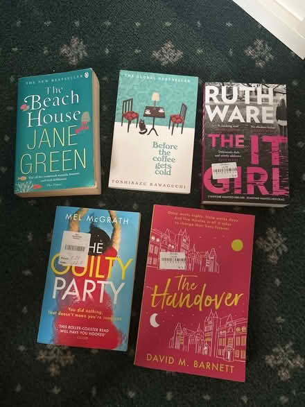 Photo of free 5x Contemporary Fiction books (Highams Park E4) #1
