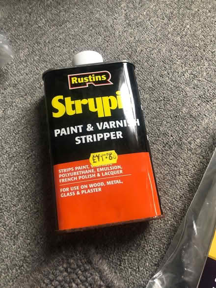 Photo of free Opened paint and varnish stripper (North London N4) #1
